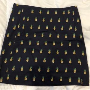 JCrew pineapple skirt, size 00